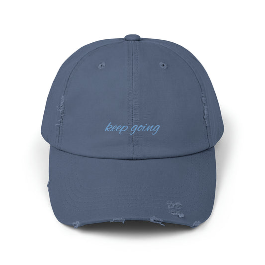 The "keep going" Cap