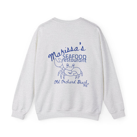 The "Marissa's Seafood Restaurant" Crewneck Sweatshirt