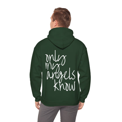 The "Only My Angels Know" Hoodie (Green Edition)