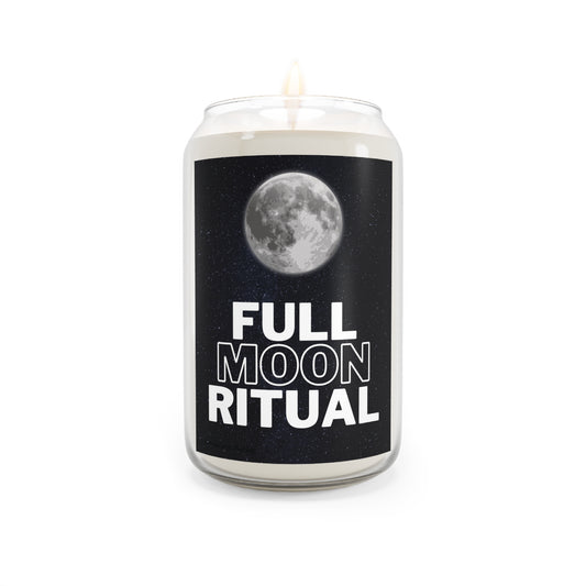 The "Full Moon Ritual" Candle